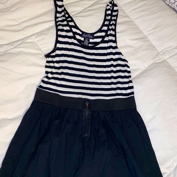 Black Striped Dress - Picture 1 of 3